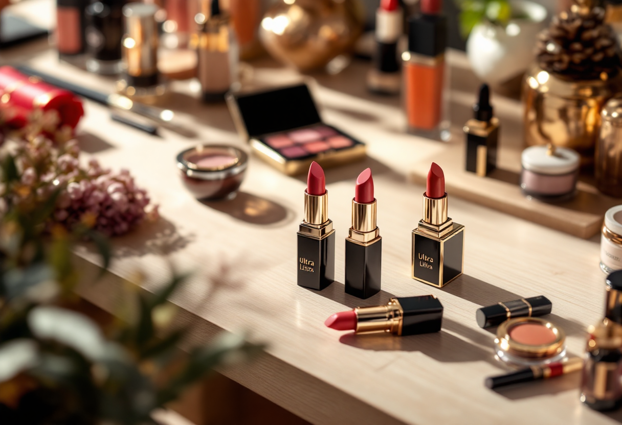 Immagine che rappresenta l'eleganza e la sostenibilità di Avon