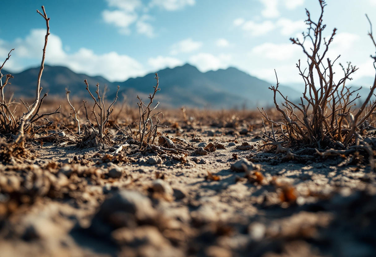 Impatto del cambiamento climatico sul pianeta