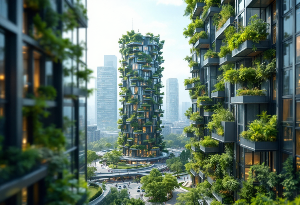 Rappresentazione del Green Deal europeo e transizione ecologica