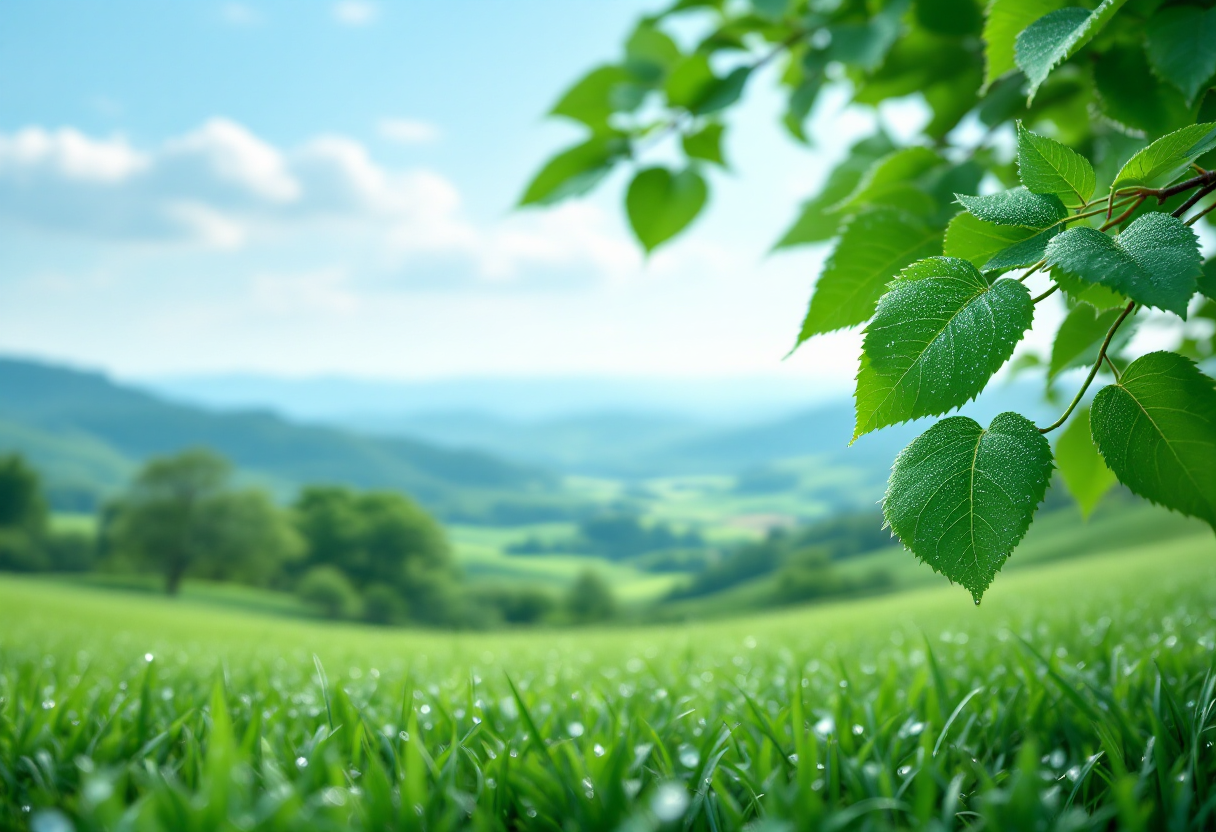 Grafico sull'impatto della carbon footprint ambientale