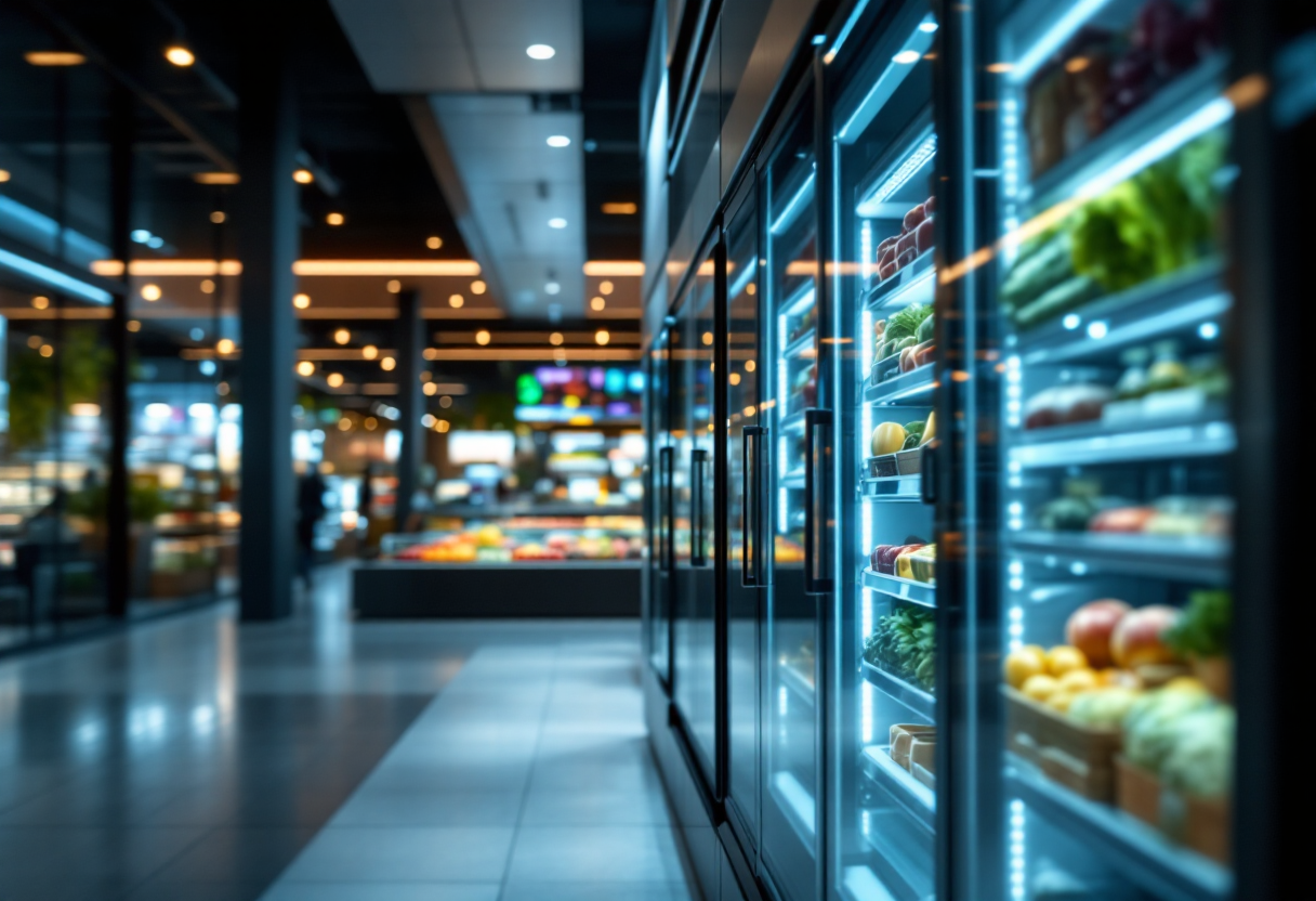 Supermercato Tuttigiorni con sistemi di refrigerazione sostenibili