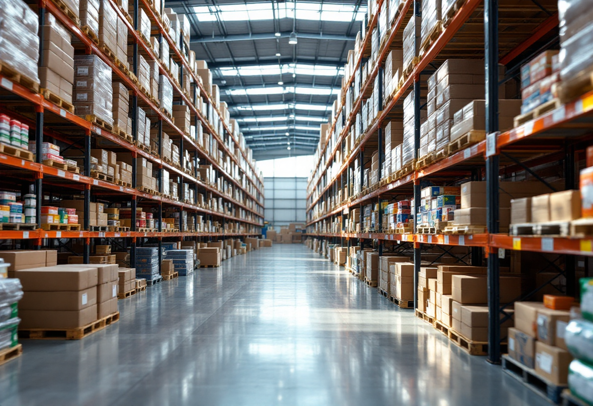 Immagine che rappresenta innovazione e sostenibilità nella logistica