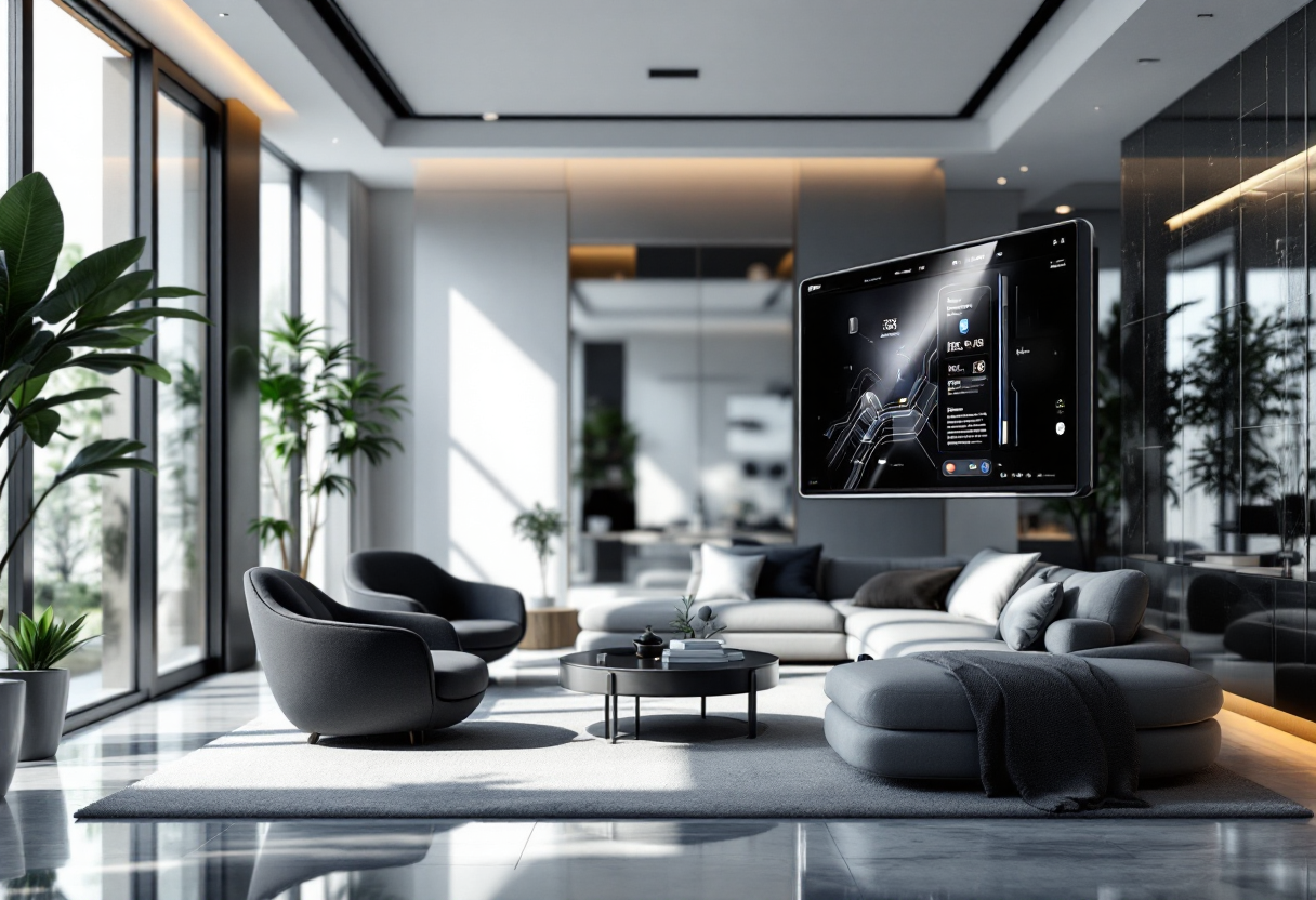 Evoluzione della smart home con focus su innovazioni sostenibili