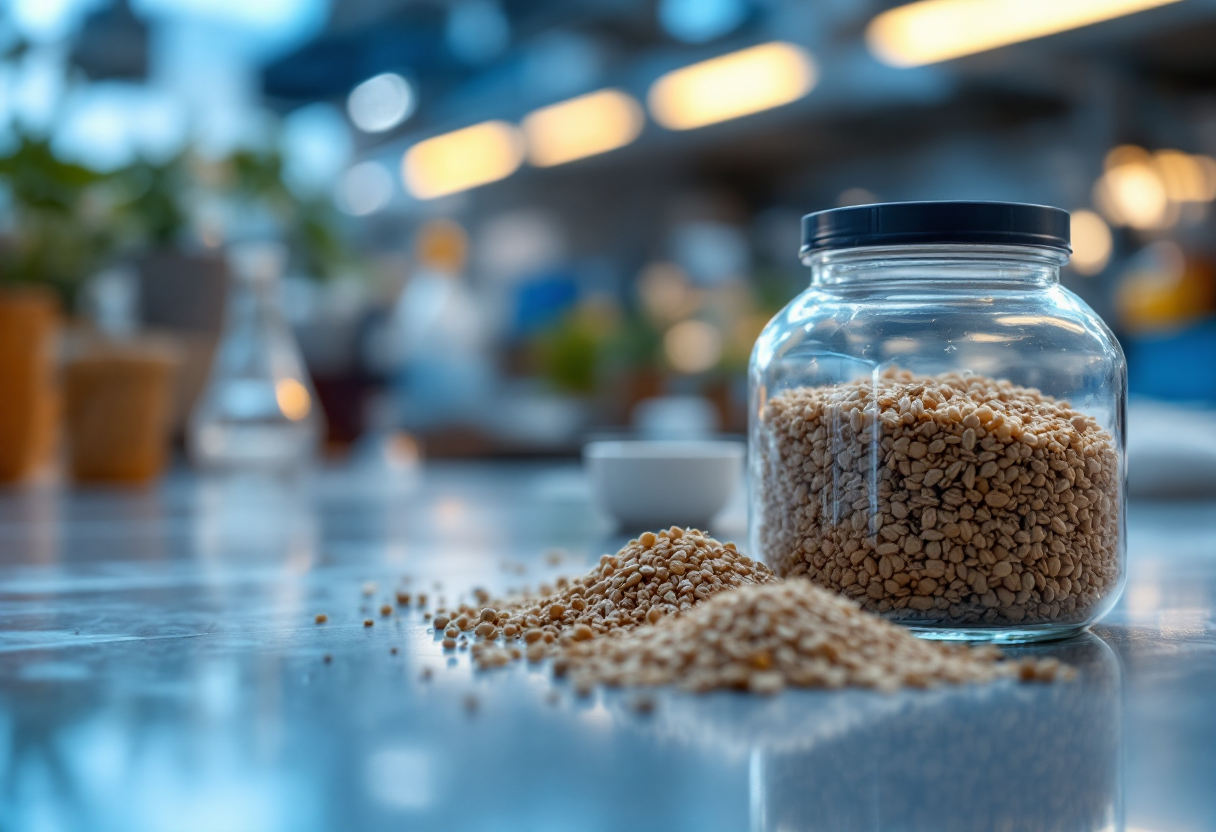 Immagine di materiali ecologici per attrezzature sportive