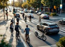 Immagine che rappresenta la mobilità come servizio sostenibile