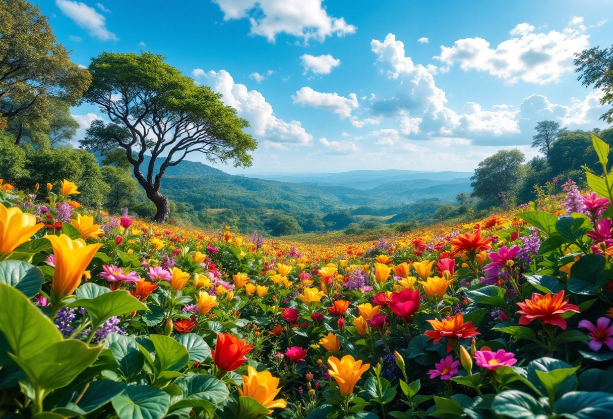 Immagine che rappresenta la biodiversità e la sua protezione