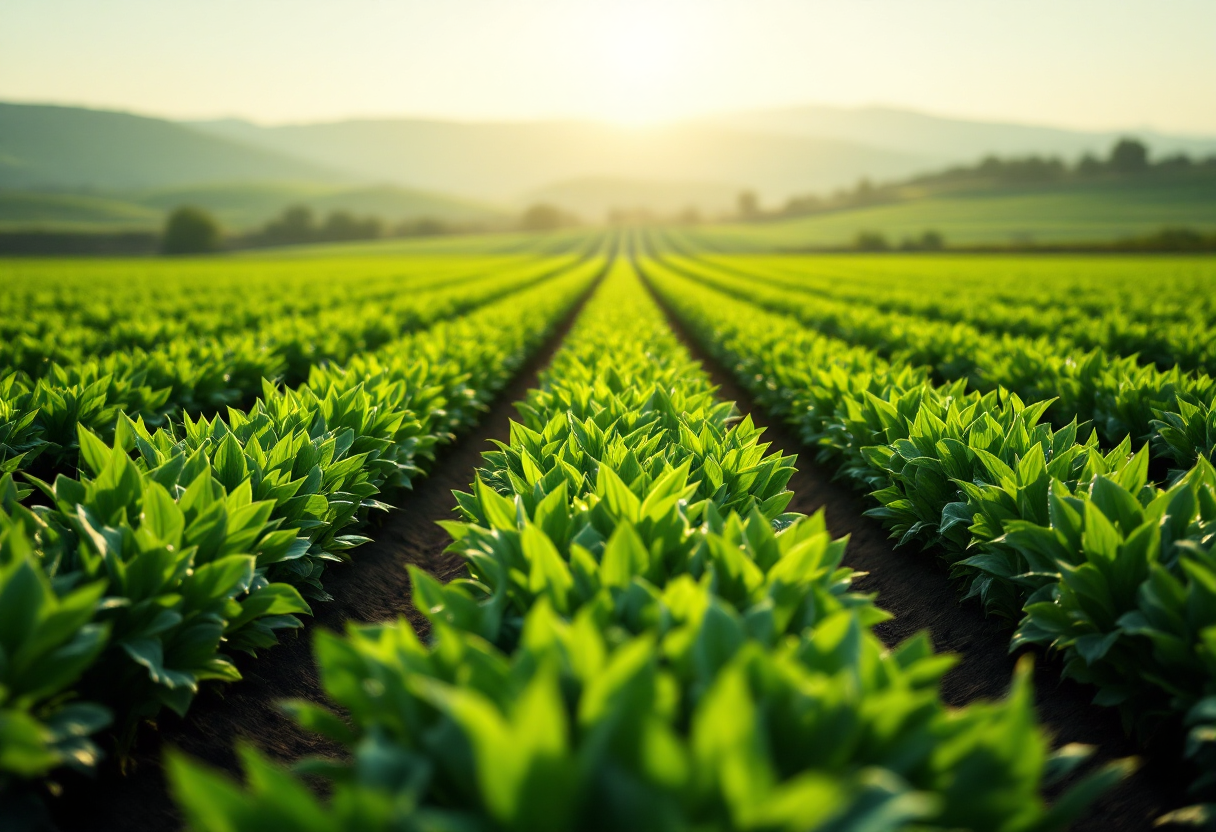 Immagine che rappresenta la sostenibilità nel settore agroalimentare