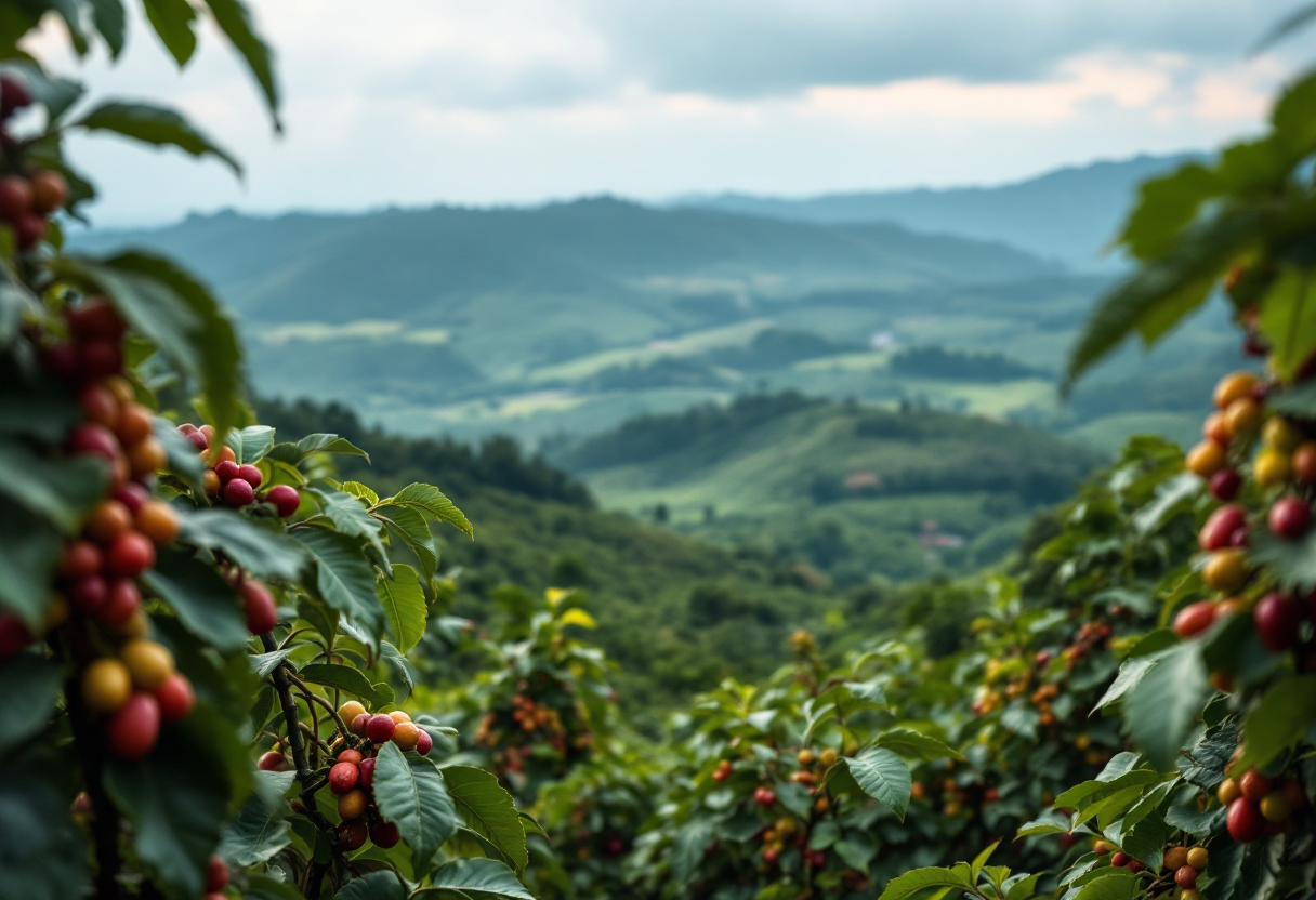 Immagine che illustra la tracciabilità nel mercato del cacao e caffè