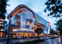 Vista del World Connect Hub a Milano, simbolo di innovazione