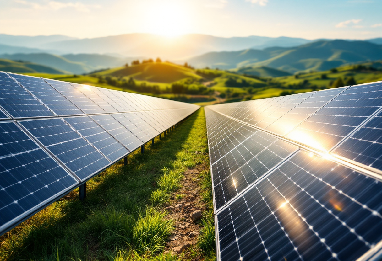 Immagine che rappresenta il Lazio e le energie rinnovabili